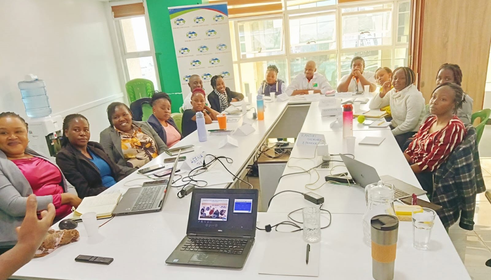 Leadership training session